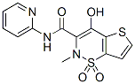 Tenoxicam chemical structure