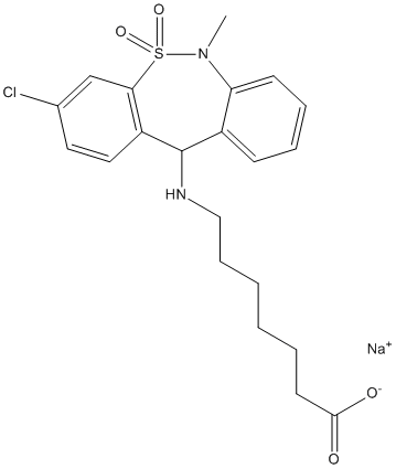 Tianeptine sodium salt