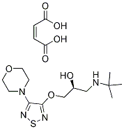 Timolol Maleate chemical structure