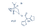 Tiotropium Bromide hydrate chemical structure