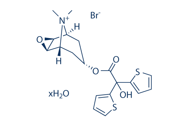 Tiotropium Bromide hydrate chemical structure