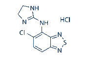 Tizanidine HCl chemical structure