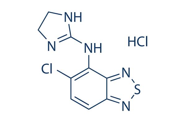 Tizanidine HCl chemical structure