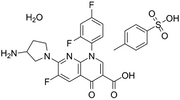 Tosufloxacin tosylate hydrate