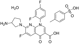 Tosufloxacin tosylate hydrate
