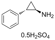 Tranylcypromine hemisulfate
