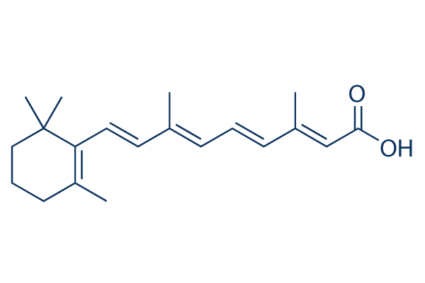 Retinoic acid (Tretinoin) chemical structure