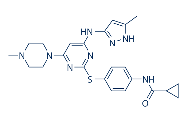 Tozasertib (VX-680) chemical structure