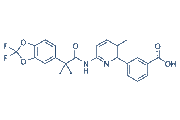 Lumacaftor (VX-809) chemical structure
