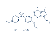 Vardenafil HCl Trihydrate chemical structure