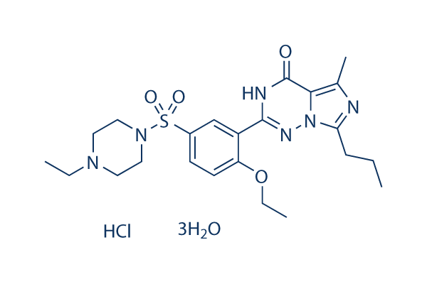 Vardenafil HCl Trihydrate chemical structure