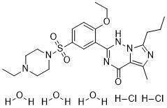 Vardenafil hydrochloride Trihydrate
