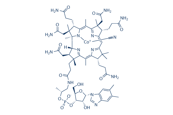 Vitamin B12 chemical structure