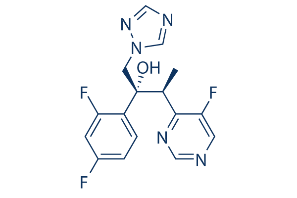 Voriconazole chemical structure