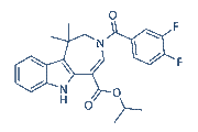 Turofexorate Isopropyl (XL335) chemical structure