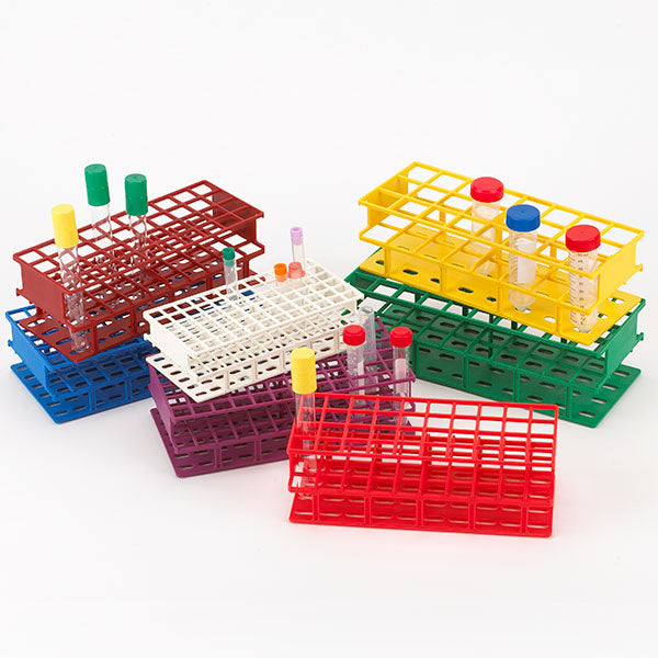 Wireless Tube Rack, 30mm, Full Size: 24-Place, Nylon, Magenta