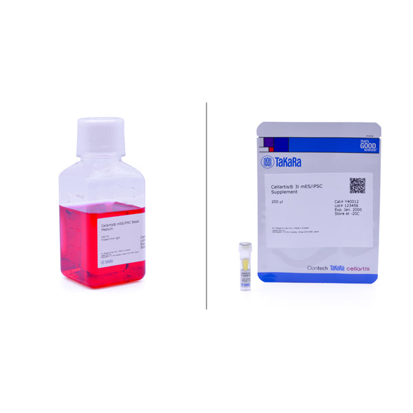 Cellartis 3i mES/iPSC Culture Medium: maintenance of mouse ES cells - Stem cell research - Takara Bio