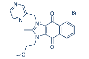 Sepantronium Bromide (YM155) chemical structure