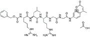 Z-ARG-LEU-ARG-GLY-GLY-AMC acetate salt