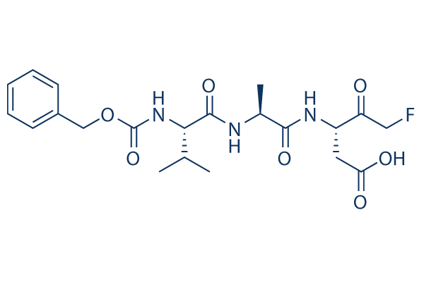 Z-VAD(OH)-FMK (Caspase Inhibitor VI) chemical structure