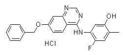 ZM 323881 HCl chemical structure