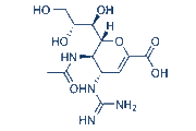 Zanamivir chemical structure