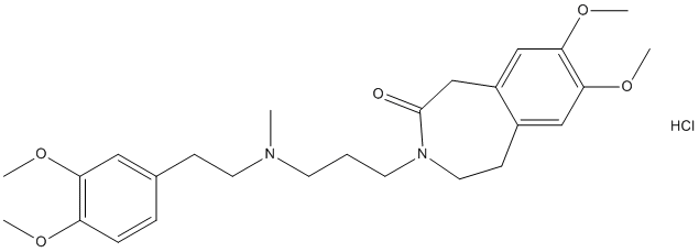 Zatebradine hydrochloride