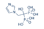 Zoledronic acid (Zoledronate) chemical structure
