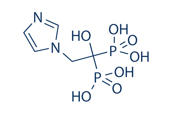 Zoledronic acid (Zoledronate) chemical structure