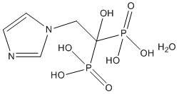 Zoledronic acid monohydrate