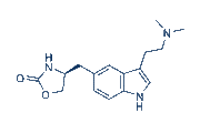 Zolmitriptan chemical structure