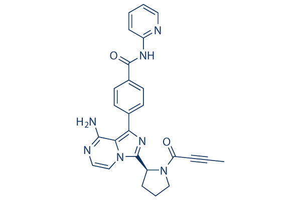 Acalabrutinib (ACP-196) chemical structure