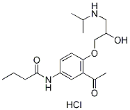 Acebutolol HCl chemical structure