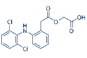 Aceclofenac chemical structure