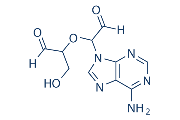 ADOX (Adenosine Dialdehyde) chemical structure