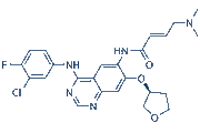 Afatinib chemical structure