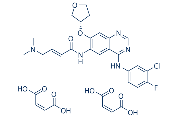 Afatinib Dimaleate chemical structure