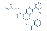 Sotorasib (AMG510) chemical structure