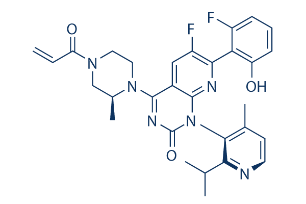 Sotorasib (AMG510) chemical structure