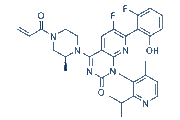Sotorasib (AMG510) racemate chemical structure