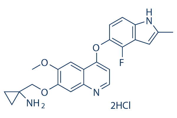 Anlotinib (AL3818) dihydrochloride chemical structure