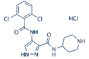 AT7519 HCl chemical structure