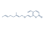 Auraptene chemical structure