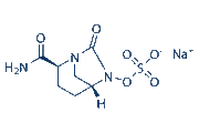 Avibactam sodium chemical structure