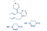 Azatadine dimaleate chemical structure