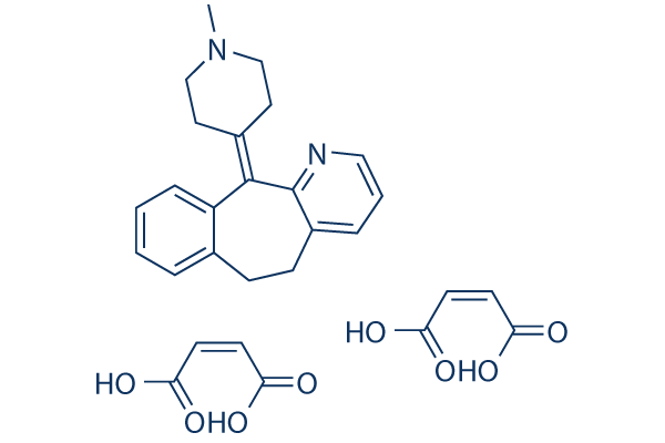 Azatadine dimaleate chemical structure