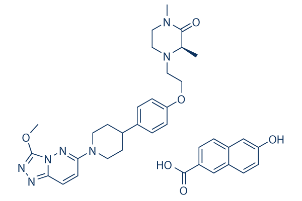 AZD5153 6-hydroxy-2-naphthoic acid chemical structure