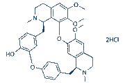 Berbamine dihydrochloride chemical structure