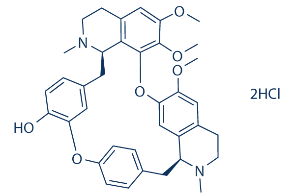 Berbamine dihydrochloride chemical structure