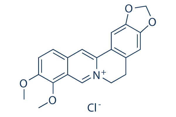 Berberine chloride chemical structure